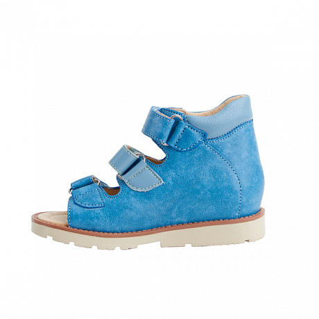 Сандали ортопедические Мега Ортопедик для мальчиков 004 29 22-22 джинсовые. Изображение 3 из 4