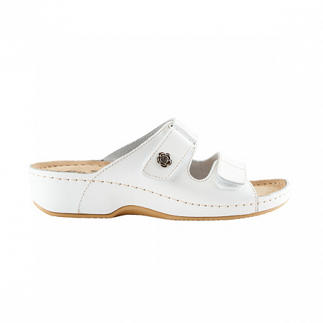 Сабо Mubb женские 207 белые. Изображение 2 из 5