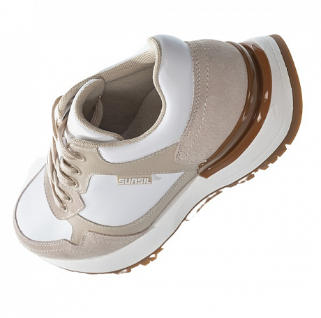Кроссовки ортопедические Сурсил-Орто женские 65-265 бежевые. Изображение 3 из 4