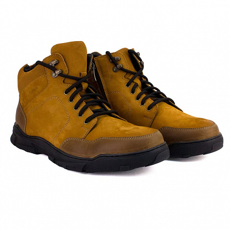 Ботинки Dr. Spektor с шерстью мужские Ш 58.31.42 коричневые. Изображение 2 из 4